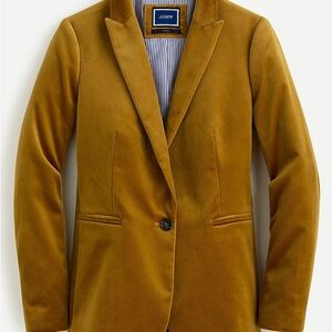 J. Crew Parke Blazer in Velvet